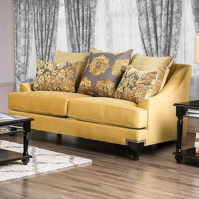 Furniture of America Viscontti SM2201-LV Love Seat IMAGE 1